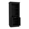 Bar Cabinet Provo, Living Room, Black
