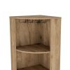 Bar Cabinet Jansen, Living Room, Macadamia