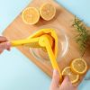 Manual Lemon Squeezer Fold Flat Design Effortless Hand Lemon Juicer Squeezer Manual Citrus Juicer with Sideways Pivot Increase Leverage Reduce Effort