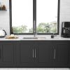 32" Undermount Kitchen Sink - 32*19*9 inch Kitchen Sink Undermount Single Bowl 18 Gauge Stainless Steel Ledge Workstation Kitchen Sinks