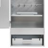 BBQ Oven Smoker with Table Galvanized Steel