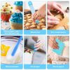 236Pcs Cake Decorating Kit Baking Tools Accessories Cake Decorating Supplies with Piping Tips Couplers and Bags Cookie Cutters Baking Cups Scrapers Fl