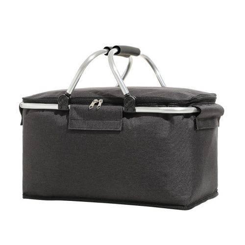 Outdoor Folding Picnic Bag Fruit Basket Thermal Storage Basket