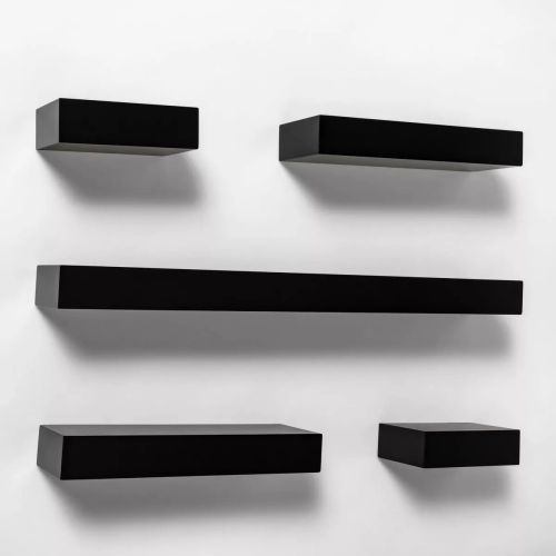 5pc Modern Wall Shelf Set 5pc Modern Wall Shelf Set