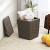 Outdoor Storage Box Side Table for Garden