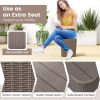 Outdoor Storage Box Side Table for Garden