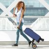 Folding Shopping Cart Utility Hand Truck with Rolling Swivel Wheels